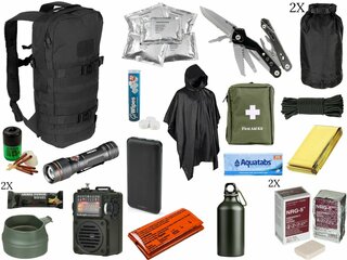 Emergency backpacks