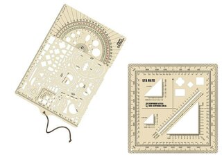 Linialen en protractors