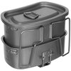 Fox Outdoor Titan Feldbecher Kochset 3-teilig mit Tasche
