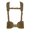 101 Inc Ceinture de combat Molle avec harnais, coyote tan