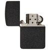 Zippo Classic Feuerzeug, black crackle, unbef&uuml;llt