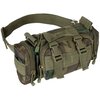 MFH Tactical hip bag / shoulder bag, Woodland camo