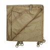 TF-2215 Tarp / Afdekzeil, 210T polyester rip-stop, coyote tan, metaalogen, 300 x 300CM
