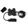 Z-Tactical Z130 Zsilynx Midland / Nato jack PTT headset adapter 2-pens aansluiting