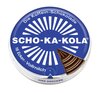 SCHO-KA-KOLA cafe&iuml;ne chocolade 100 gram in blik, Melkchocolade