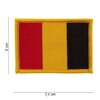 Fostex Emblem Stoff Belgien #1028