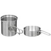 Fox outdoor Kookset 2-delig, pot / pan, RVS