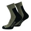 101 Inc Coolmax trekking sokken, olijfgroen, terry zool