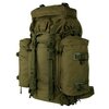 101 Inc commando rugzak, 86l, met daybag zijtassen, legergroen