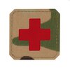 M-Tac Patch Medic Cross Laser Cut, 45 x 45 mm, Multicam / Rot