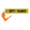 Fostex Sleutelhanger Empty chamber met plug geel