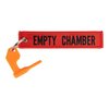 Fostex Sleutelhanger Empty chamber met plug rood