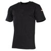 MFH Bundeswehr tropisch T-Shirt, short sleeve met velcro patches, zwart