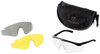 Lunettes de s&eacute;curit&eacute; balistiques Revision Sawfly pro avec 3 lentilles et &eacute;tui de protection