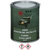 MFH blik leger vernis 1L matte kleur, Nato groen