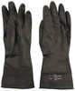 Britse NBC rubberen handschoenen, zwart