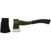 Fox outdoor Axt mit Fiberglasstielf und Schutzh&uuml;lle 38CM, gr&uuml;n