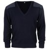 KL marechaussee commando trui wol/acryl met v-hals, blauw