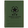 MFH waterproof notitieboek A5, legergroen