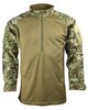 Kombat tactical combat shirt longsleeve, &quot;UBAC&quot;, cold weather fleece, BTP multicam