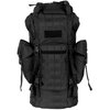 Sac &agrave; dos MFH Bundeswehr Molle Combat, 65l, cadre en aluminium, noir