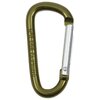 MFH Aluminium Karabiner 6 mm x 5,5 cm, oliv gr&uuml;n