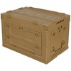 MFH Kunststoff Transportkoffer 60L, faltbar und stapelbar, khaki