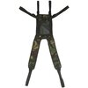 British PLCE webbing suspenders for load carrying set, DPM camo