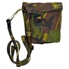 Feldrucksack der Niederl&auml;ndischen Armee, Gasmaskentasche mit Tragegurt, Woodland DPM