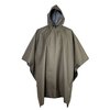 AB poncho de pluie &agrave; capuche, IRR, RAL7013 vert olive