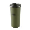 M-Tac thermo mok met deksel 450 ml, RVS, legergroen