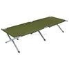 MFH lit de camp am&eacute;ricain, structure en acier, vert olive