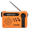 Hanrongda HRD-900 multiband world radio / emergency radio AM/FM/SW, wind-up, orange