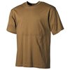 MFH T-shirt US en coton, manches courtes, coyote tan, 170 g/m&sup2;