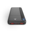 Nedis Draagbare Powerbank PD3.0 20W, 10.000 mAh, zwart