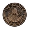 M-Tac velcro patch Til Valhall, 80 mm, coyote / zwart