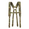 M-Tac Elite PLCE webbing suspenders for combat belts, Multicam