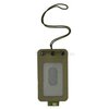 M-Tac tactical badge holder for ID cards with velcro patch and drawstring, Ranger green