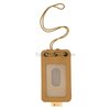 M-Tac tactical badge holder for ID cards with velcro patch and drawstring, Coyote tan