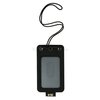 M-Tac tactical badge holder for ID cards with velcro patch and drawstring, black