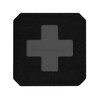 M-Tac Patch Medic Cross Laser Cut, 45 x 45 mm, Zwart / Grijs