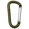 MFH Aluminium Karabiner 8 mm x 7,5 cm, oliv gr&uuml;n