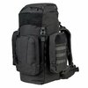 Highlander Pinnacle Bergrucksack mit Seitentaschen, 50 l, schwarz