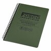 Fosco waterproof notitieboek A5, legergroen