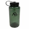 AB Feldflasche transparent 1000 ml olivgr&uuml;n, gro&szlig;e &Ouml;ffnung, BPA-frei