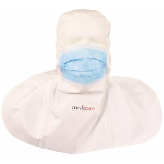 Medicare HD101 Protective hood with face mask