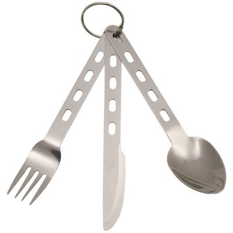Cutlery Set, &quot;Extra light&quot;, 3-part, Stainless Steel