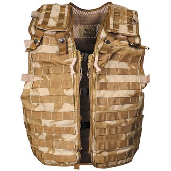 British Tactical load carrying vest, Molle, DPM desert