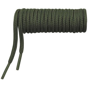 Shoelaces, green, 160 cm