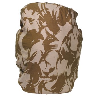 GB cover for backpack, small, DPM desert camo